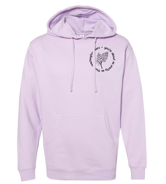Washington Lilacs - Hooded Sweatshirt